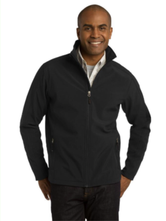 Black Port Authority® Core Soft Shell Jacket. J317